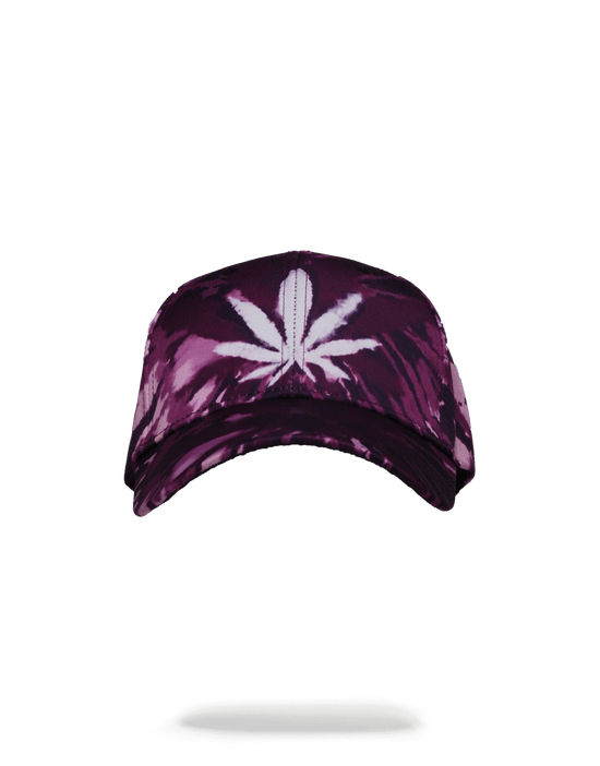 Sprayground TIE DYE PURPLE 420 HAT