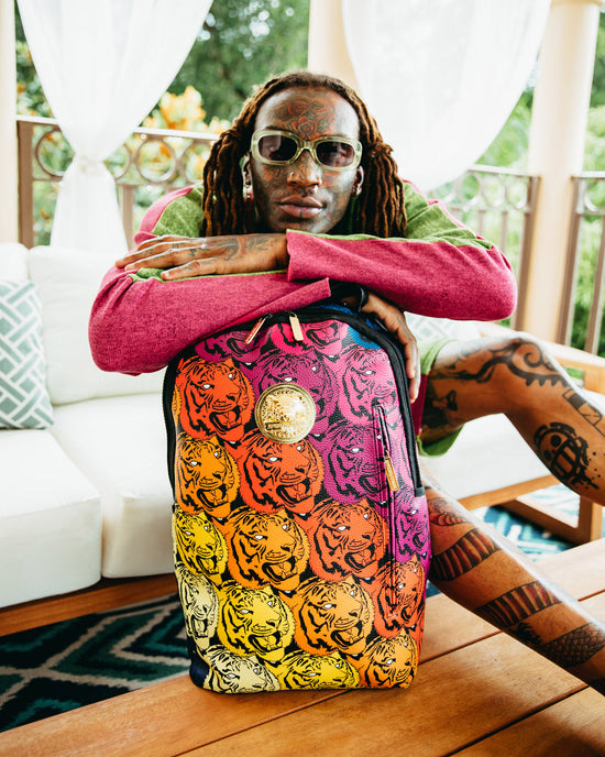 Sprayground TIGER ROAR GOLD PLATED BACKPACK