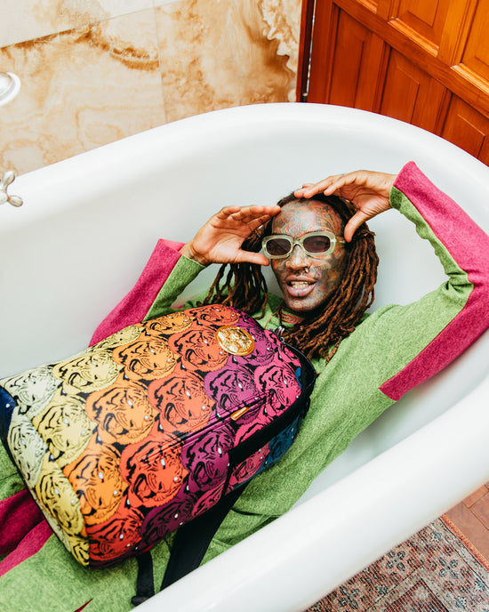 Sprayground TIGER ROAR GOLD PLATED BACKPACK