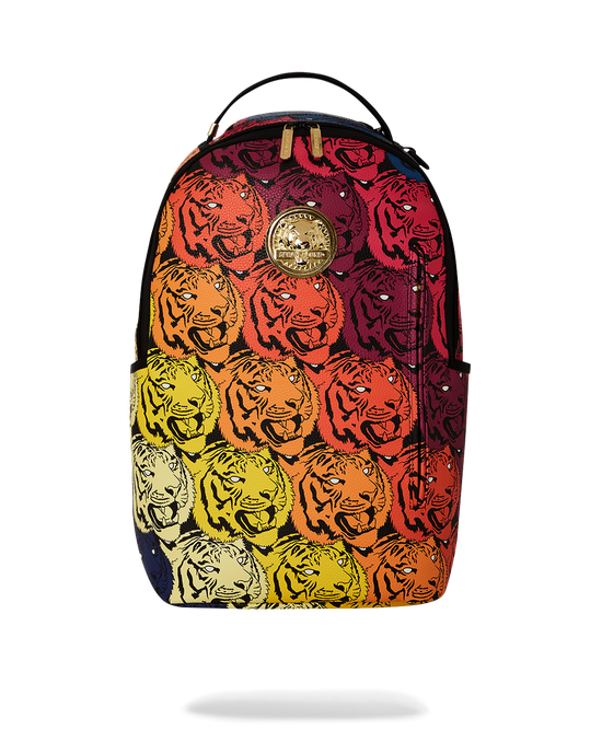 sprayground TIGER ROAR GOLD PLATED BACKPACK