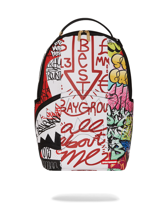 Sprayground TRI-SPLIT GRAFFITI BACKPACK (DLXV)