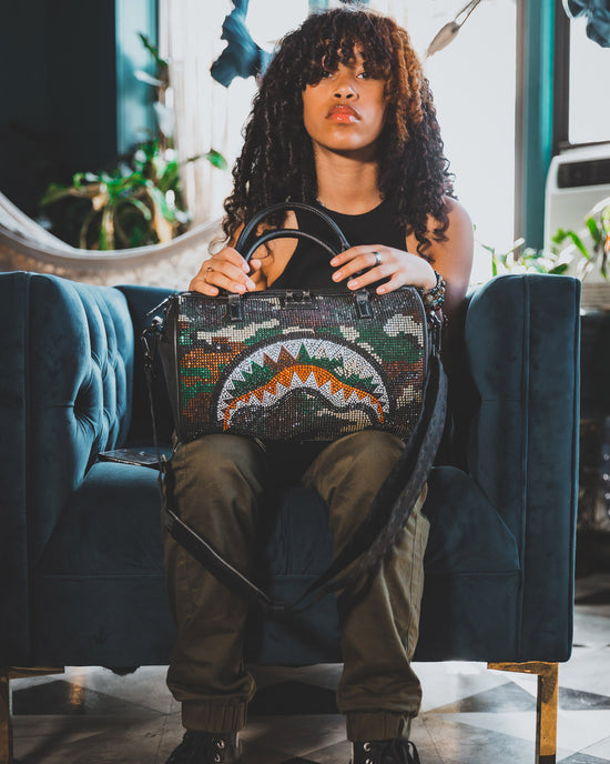 Sprayground TRINITY CAMO MINI DUFFLE
