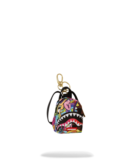 Sprayground TRIPPIN DAILY BACKPACK KEYCHAIN