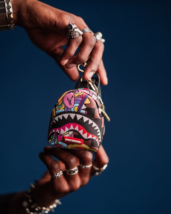 Sprayground TRIPPIN DAILY BACKPACK KEYCHAIN