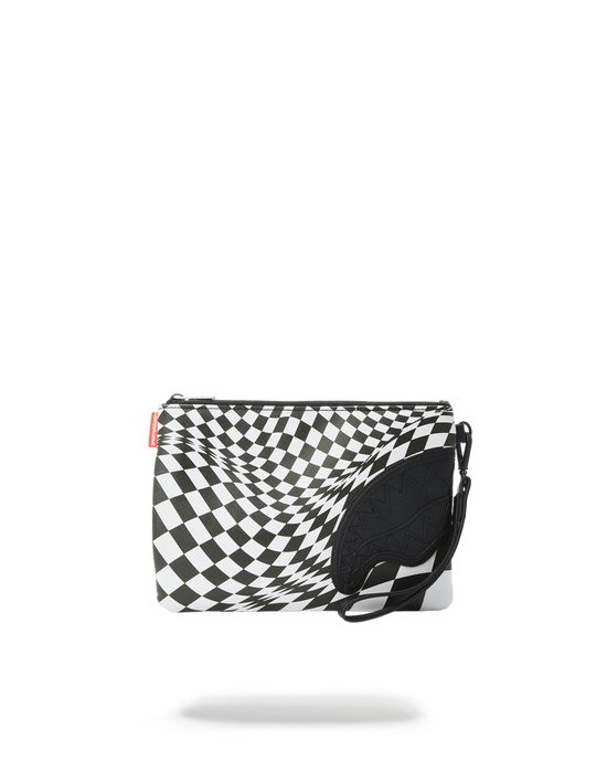 sprayground TRIPPY CHECK CROSSOVER CLUTCH