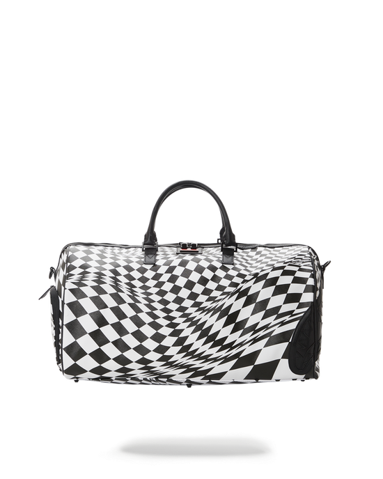 sprayground TRIPPY CHECK DUFFLE