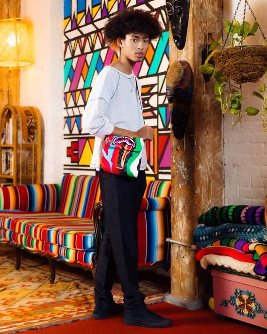 Sprayground TRIPPY TAFFY LARGE SLING CROSSBODY