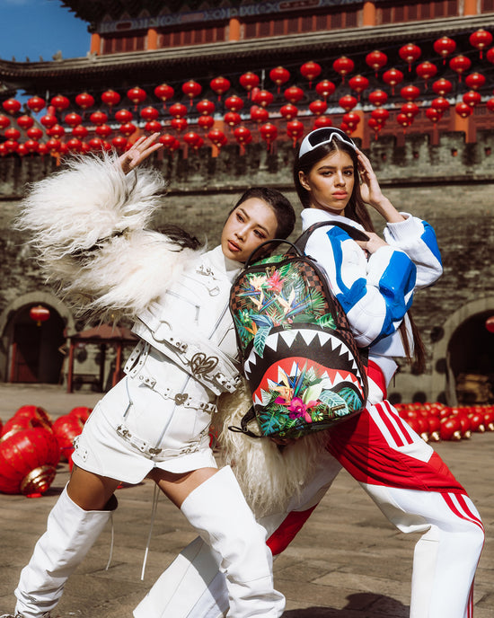 Sprayground TROPICAL CHECK DLXSV BACKPACK