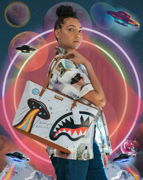 Sprayground UFO FLYING COLORS TOTE