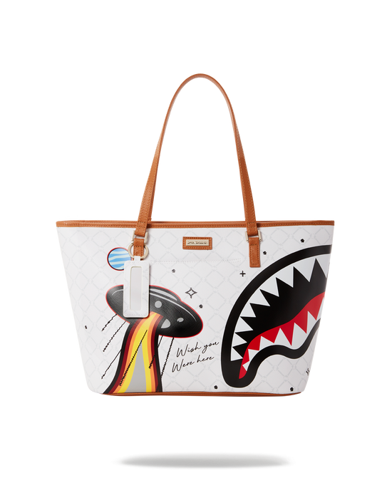 sprayground UFO FLYING COLORS TOTE