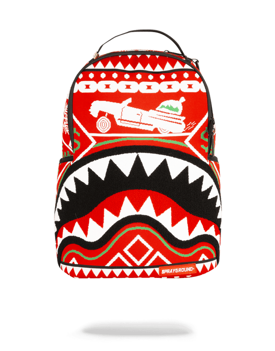 sprayground UGLY SWEATER SHARK
