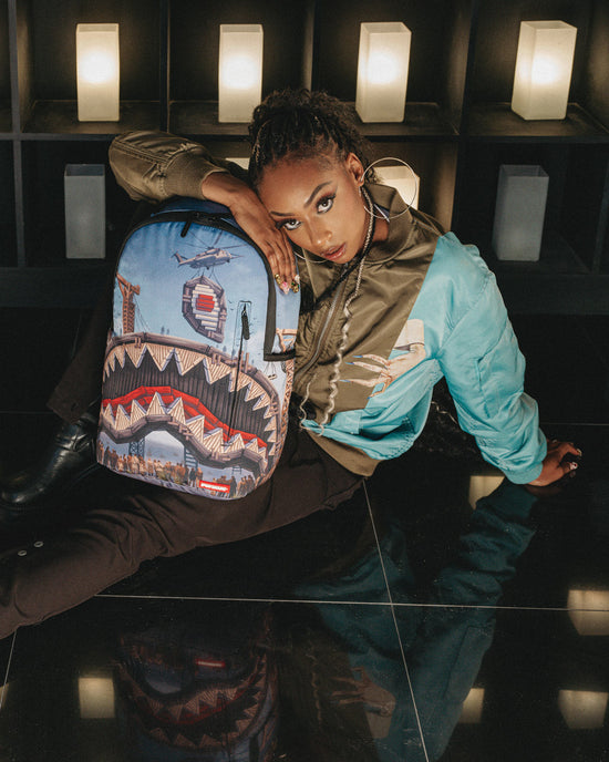 Sprayground UNDER CONSTRUCTION BACKPACK