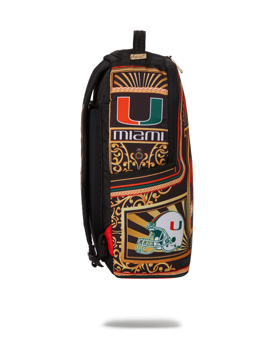 Sprayground UNIVERSITY OF MIAMI BACKPACK (DLXR)