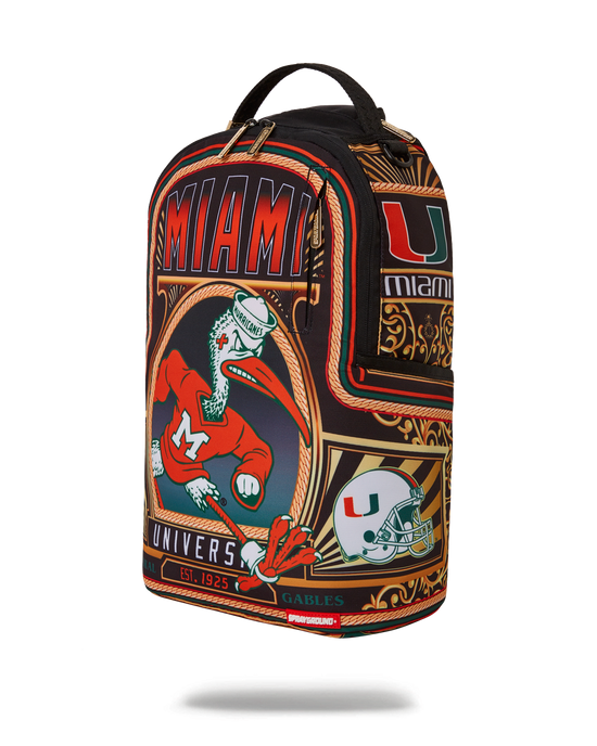 Sprayground UNIVERSITY OF MIAMI BACKPACK (DLXR)