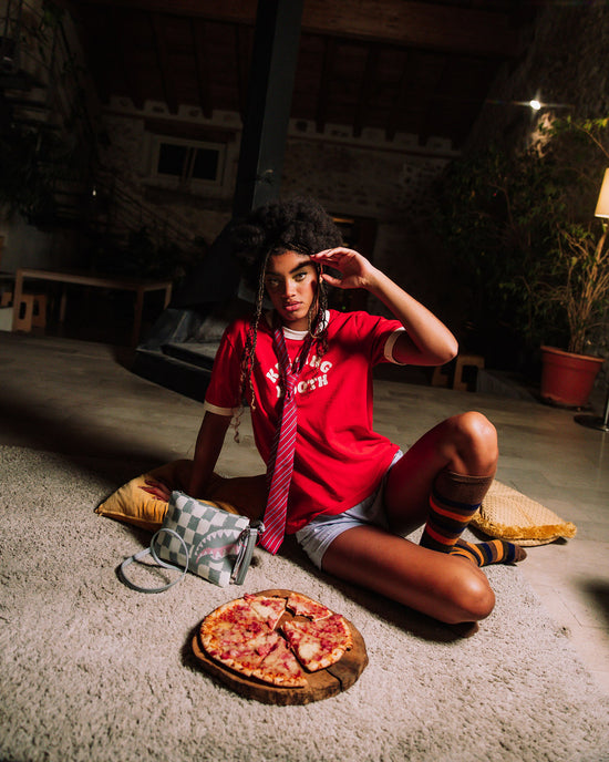 Sprayground VANQUISH CREAM CROSSOVER CLUTCH