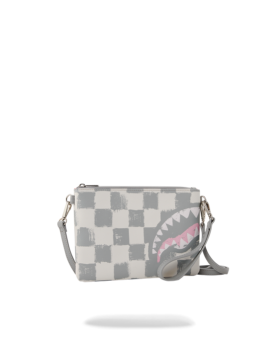 Sprayground VANQUISH CREAM CROSSOVER CLUTCH