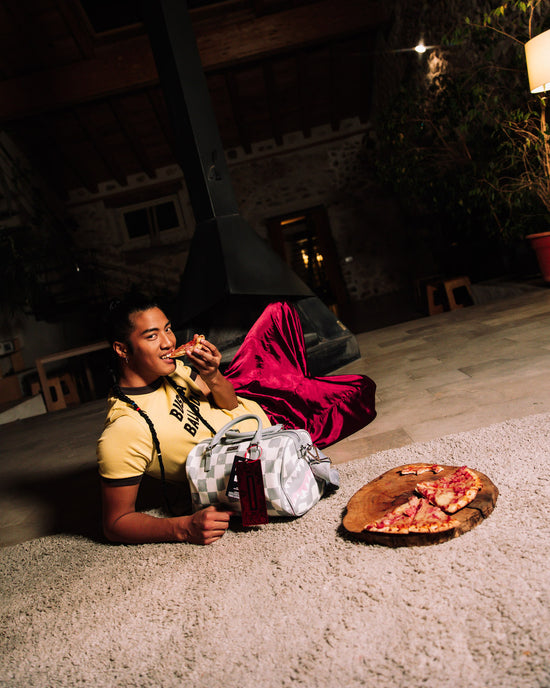 Sprayground VANQUISH CREAM MINI DUFFLE