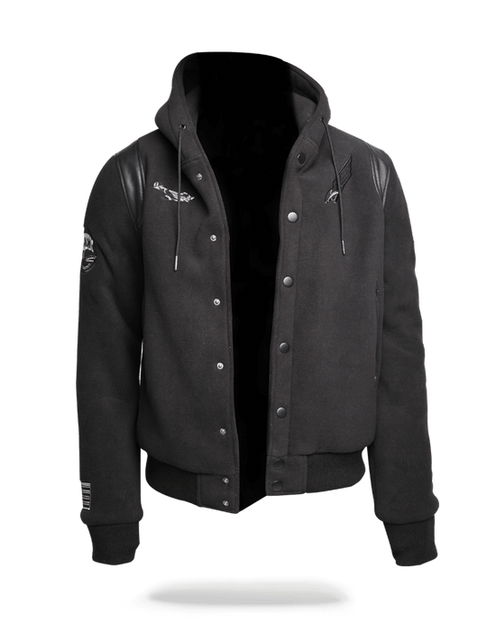 Sprayground VARSITY ARMY PATCHES JACKET