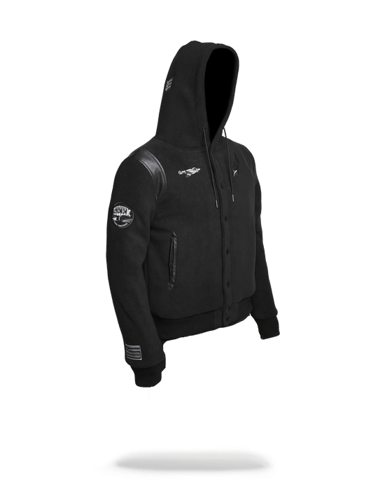 Sprayground VARSITY ARMY PATCHES JACKET
