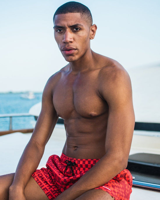 Sprayground VENI VIDI VICI SHOTO SWIM TRUNKS