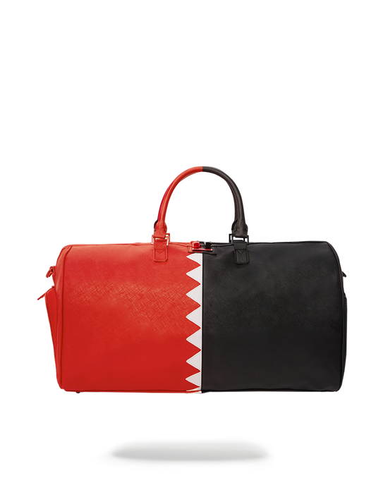 sprayground VERTICAL SHARK CUT & SEW DUFFLE