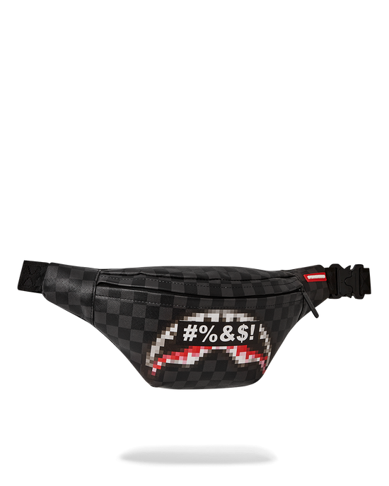 Sprayground 'WHAT THE BEEP' SHARK SAVVY CROSSBODY