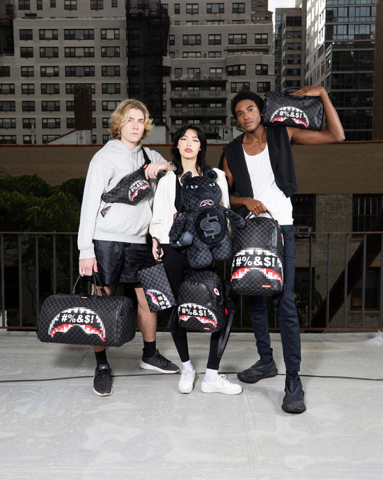 Sprayground 'WHAT THE BEEP' SHARK SAVVY CROSSBODY