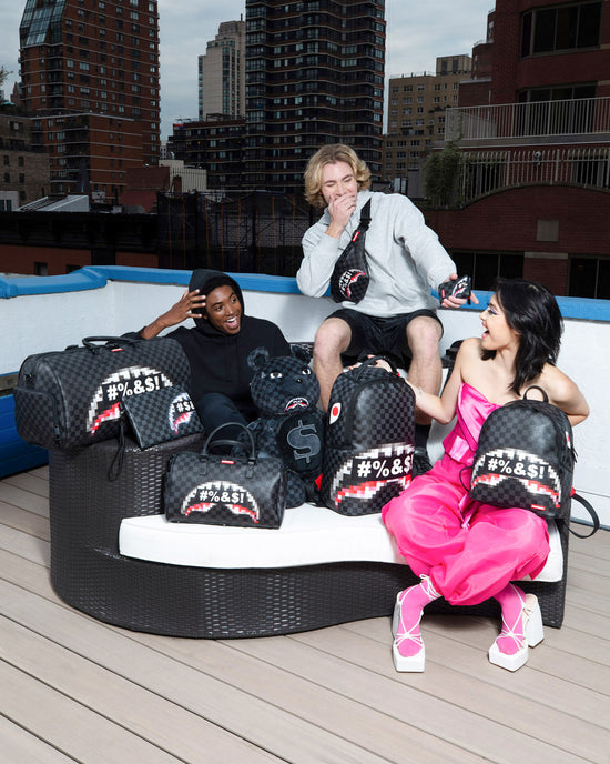 Sprayground 'WHAT THE BEEP' SHARK WALLET