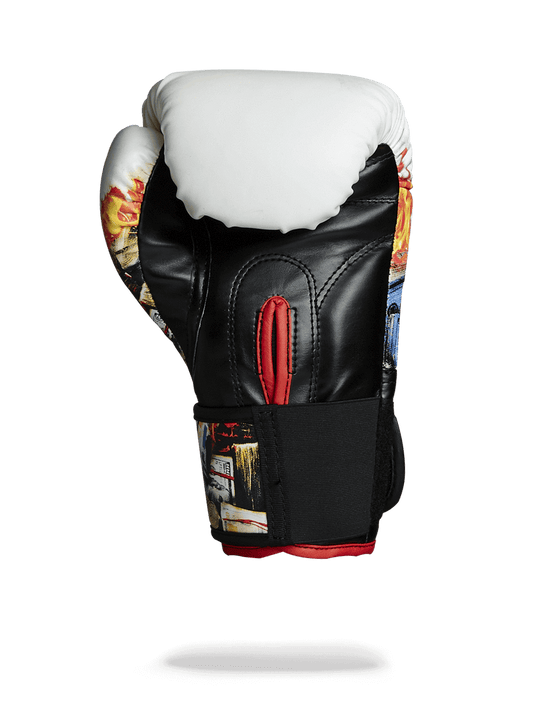Sprayground WHITE FIRE MONEY BOXING GLOVES