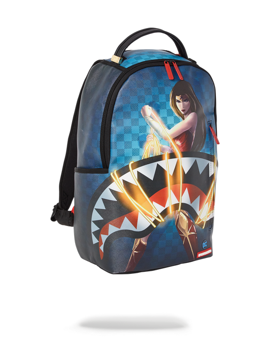 Sprayground WONDER WOMAN: LASSO SHARK DLXV BACKPACK
