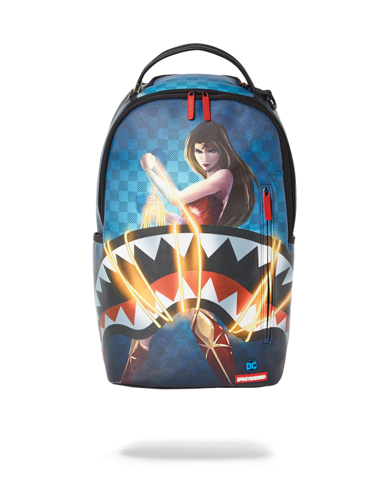 sprayground WONDER WOMAN: LASSO SHARK DLXV BACKPACK