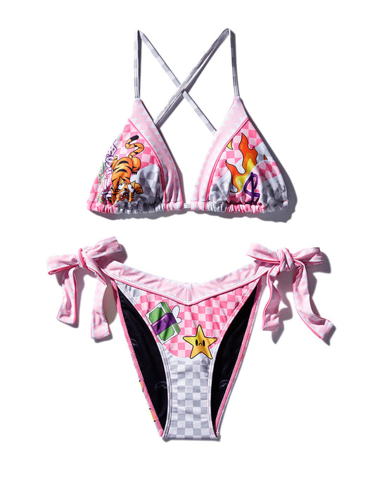 sprayground WTF ART BIKINI