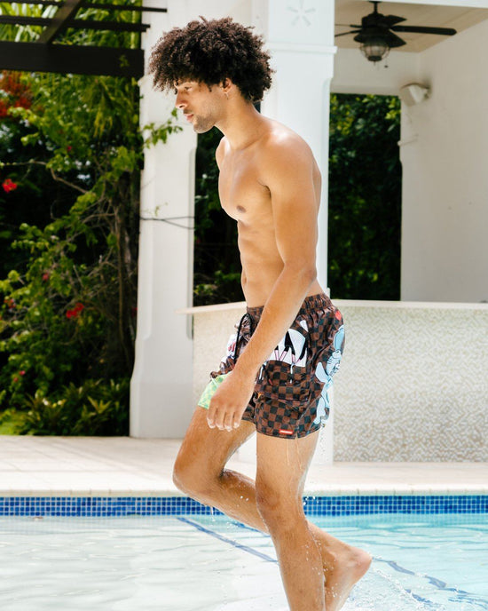 Sprayground WTF SHARK SHOTO SWIM TRUNKS