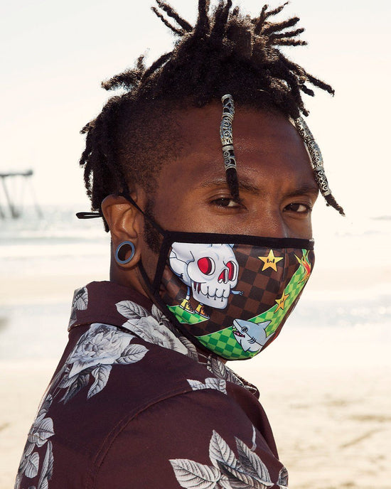 Sprayground WTF THUNDER SHARK FACE MASK