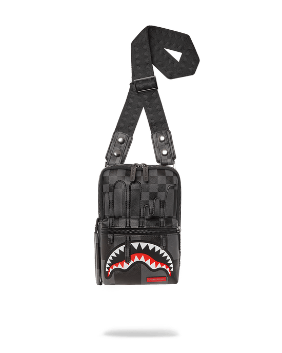 sprayground XTC GREY SHARKS IN PARIS SLING
