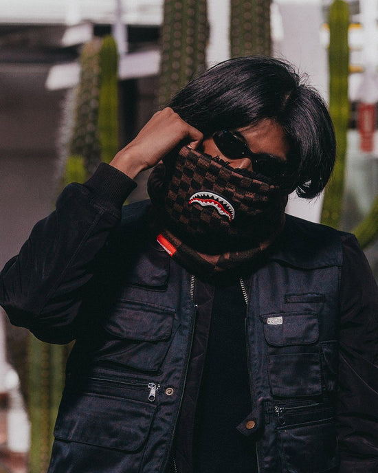 Sprayground XTC SHARKS IN PARIS NECK WARMER