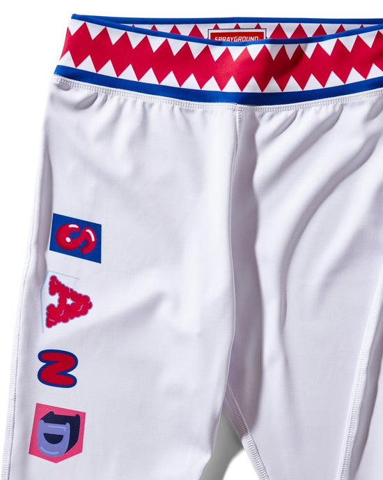 Sprayground YOGA DRIP TIGHTS (WHITE)