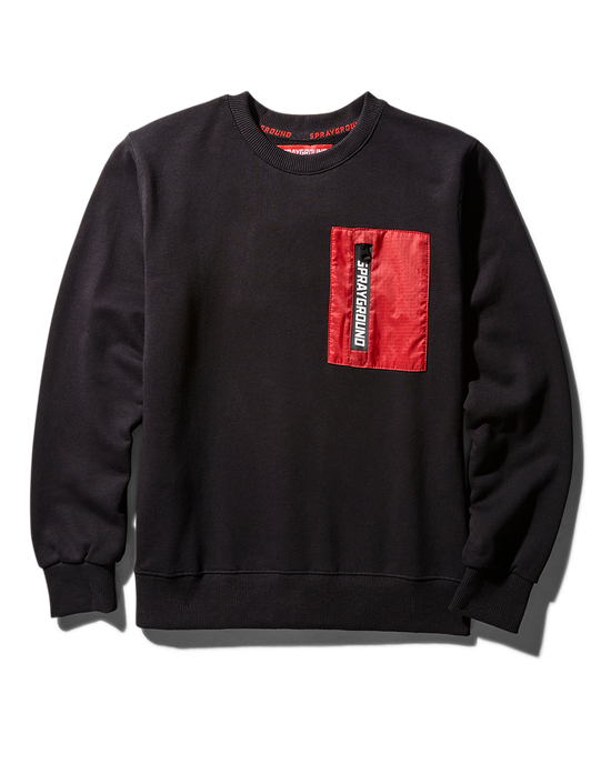 sprayground YOUTH TIGER BLACK CREW