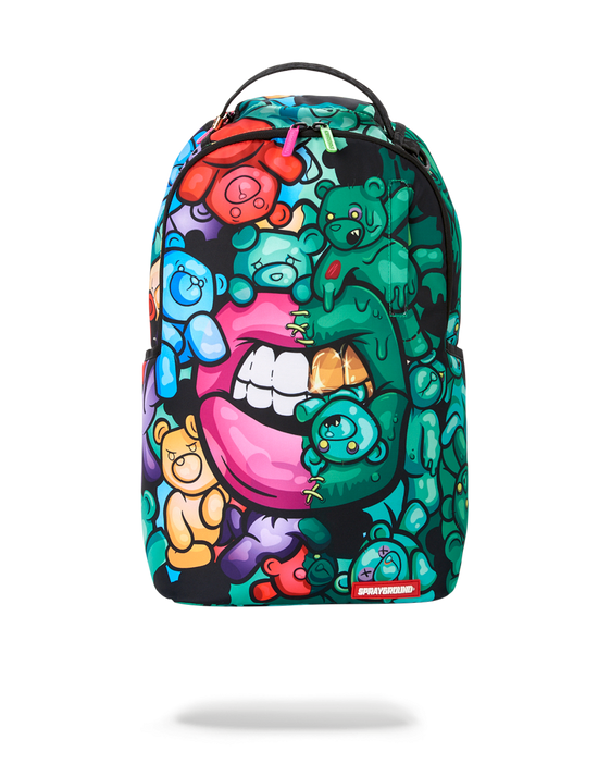 sprayground ZOMBIE GUMMY BEAR LIPS BACKPACK