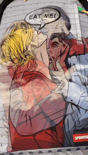 Sprayground ZOMBIE LOVERS (LENTICULAR)