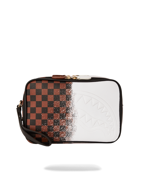sprayground SPRAYSHARKS WORLDWIDE BRICKSIDE TOILETRY BAG