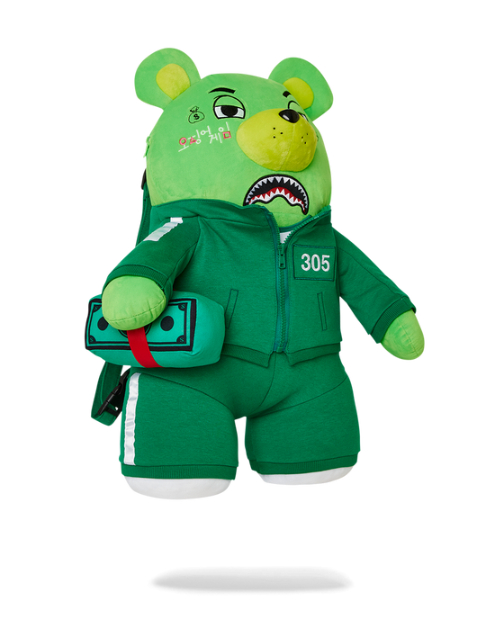 Sprayground SQUID GAME COLLAB CONTESTANT MONEYBEAR BACKPACK