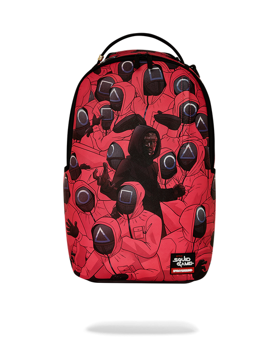 sprayground SQUID GAME COLLAB FRONT MAN CREW BACKPACK