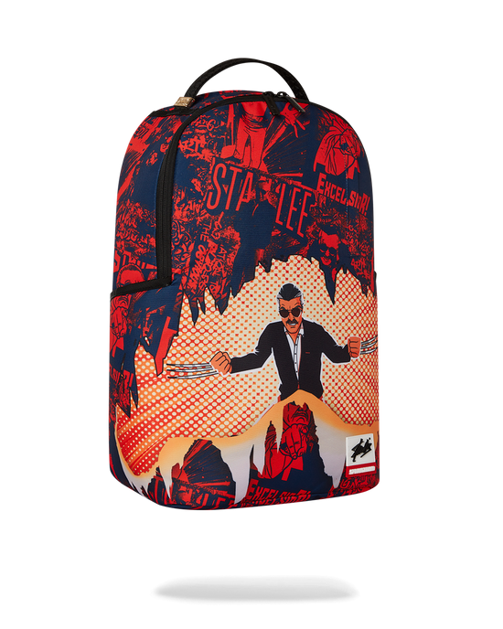 Sprayground STAN LEE COLLAB BACKPACK - IF YOU CAN'T FIND A HERO BE ONE
