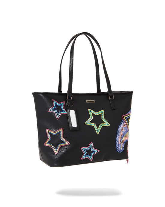 Sprayground STAR RACER A.I.7 SANDFLOWER COLLAB BEADED TOTE
