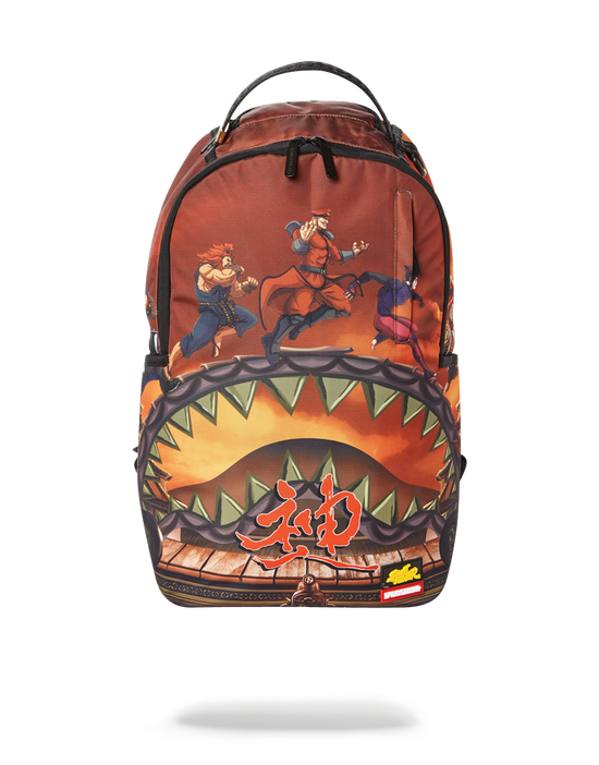 sprayground STREET FIGHTER: VILLAINS ON THE RUN BACKPACK