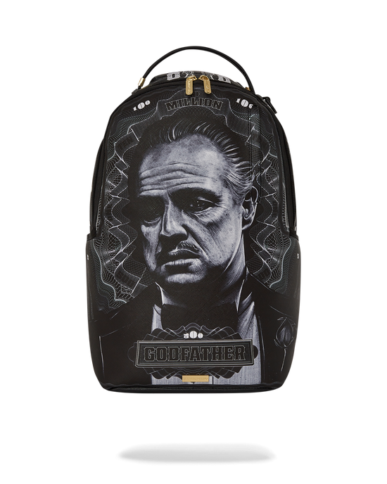 sprayground STRICTLY BUSINESS BACKPACK - THE GODFATHER COLLAB