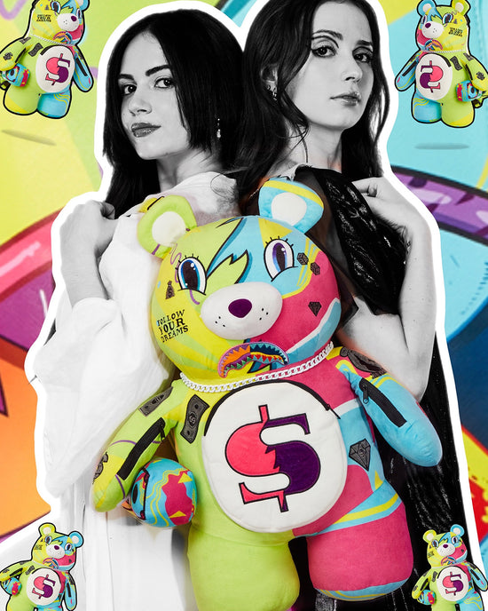 Sprayground SUPER WEIRD MONEYBEAR TEDDYBEAR BACKPACK