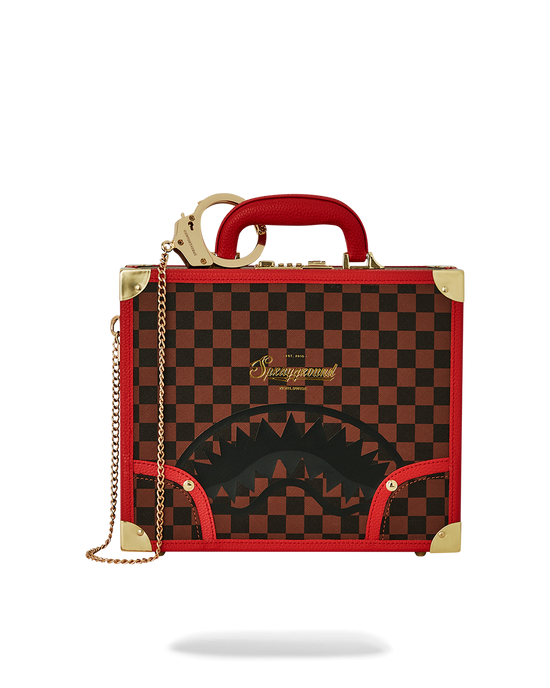 sprayground TAKEOVER THE THRONE ATTACHÉ HANDCUFF BRIEFCASE