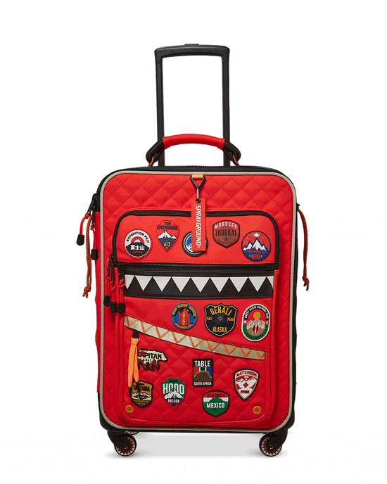 Sprayground THE GLOBAL EXPEDITION JETSETTER CARRY-ON LUGGAGE